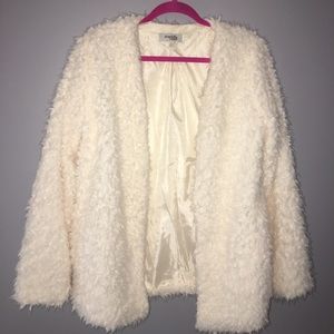 Charlotte Russe Faux Fur Coat